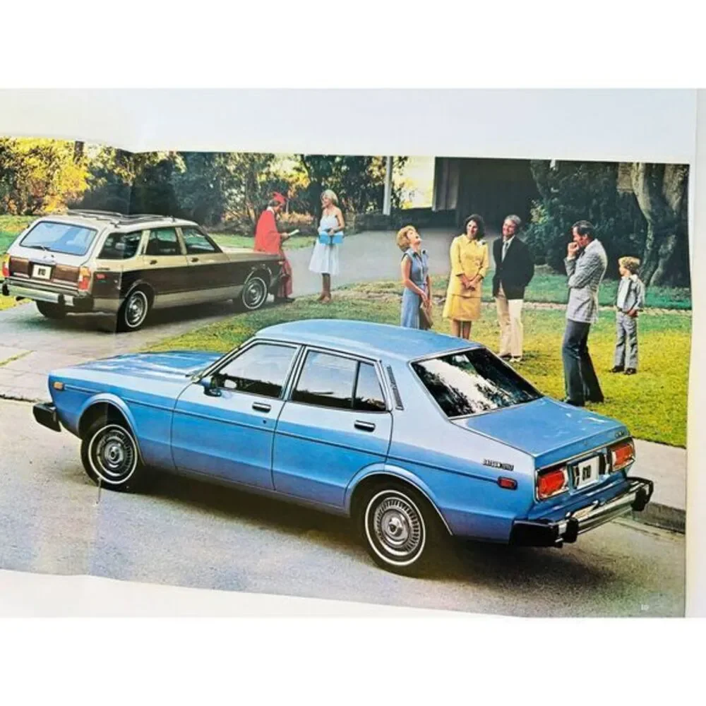 1978 DATSUN DLX COLOR CATALOG Brochure 18 Page 280Z Trucks‎ 510 200SX Nissan